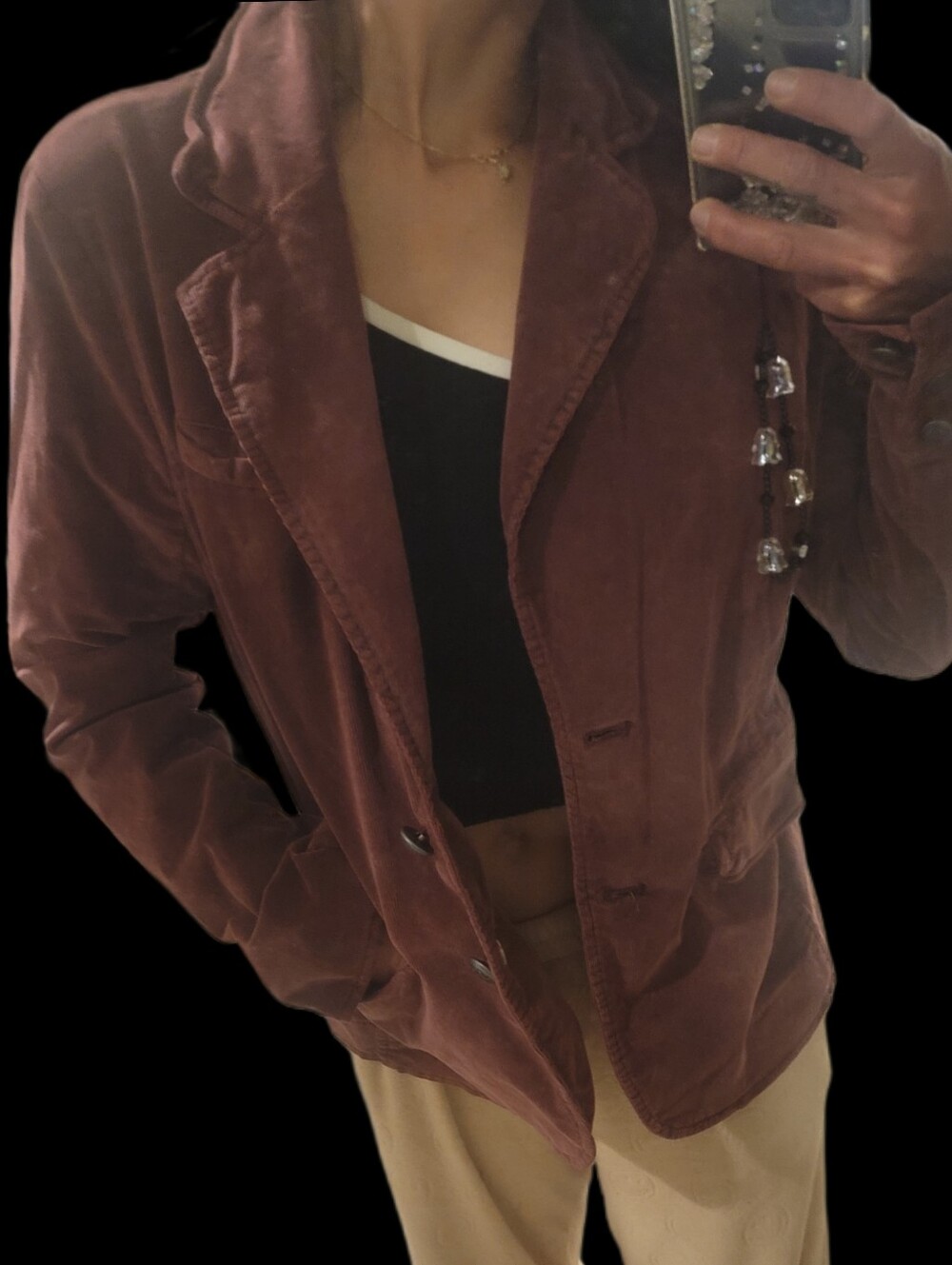 FREE PEOPLE Byron Corduroy Blazer - Picture 6 of 6